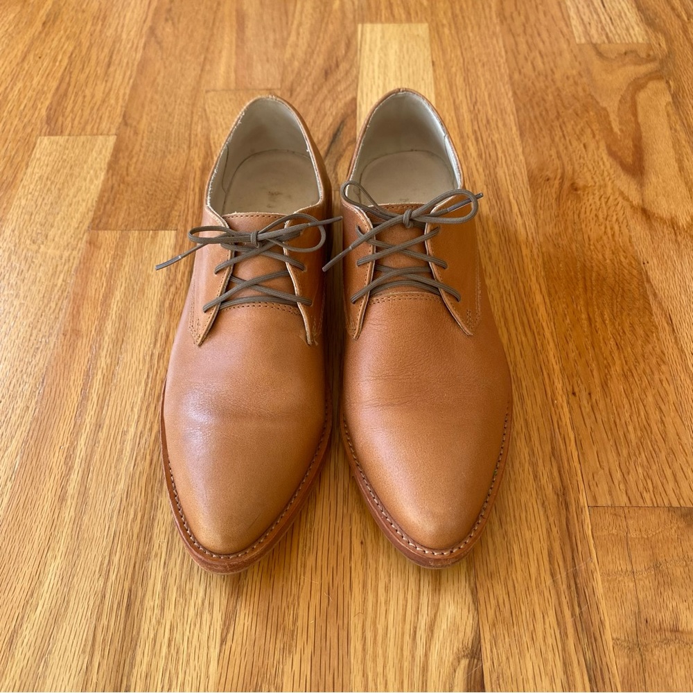 Nisolo Everyday Oxfords, W 6.5, Camel